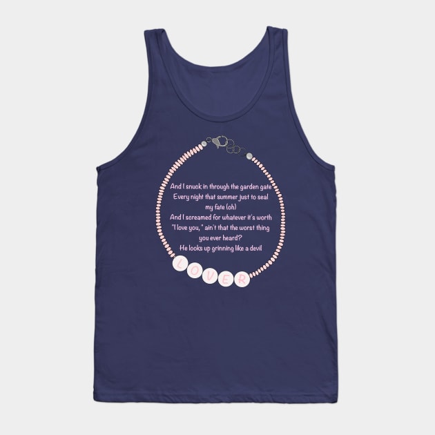 Friendship Bracelet - Cruel Summer 2 Tank Top by Johadesigns